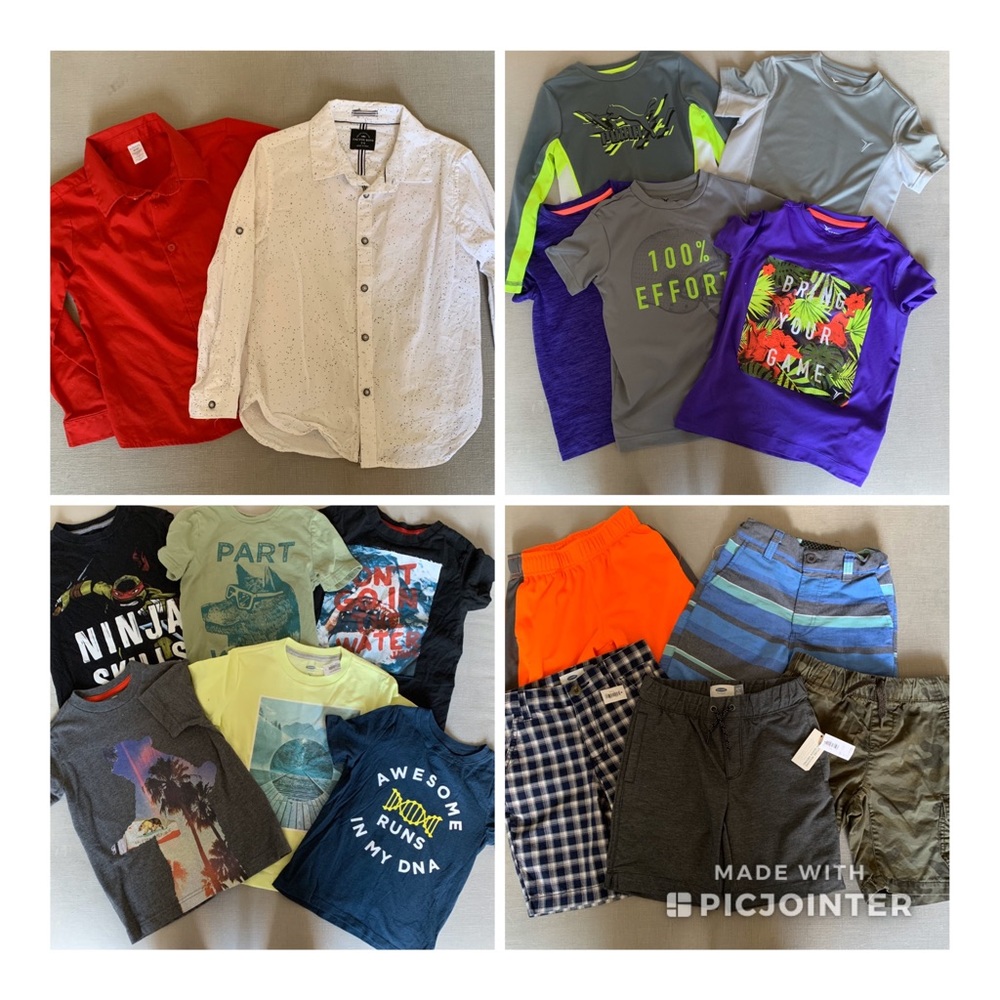 Boy’s Old Navy shirts and shorts (lot) Size 5